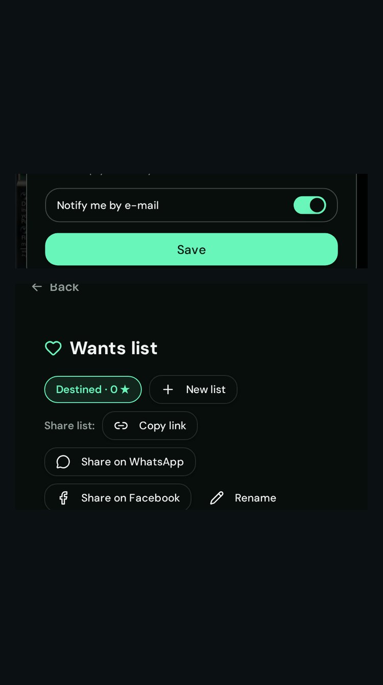 Get notified